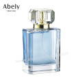 100ml Blue Sea Zamac Cap Glass Perfume Bottle